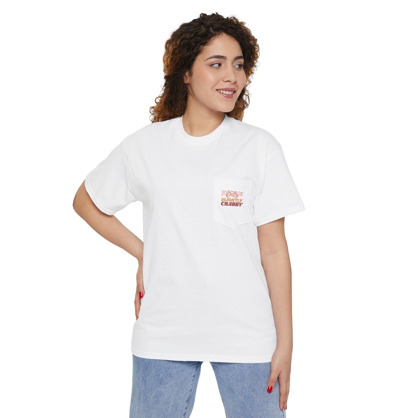 Slightly Crabby Pocket Tee