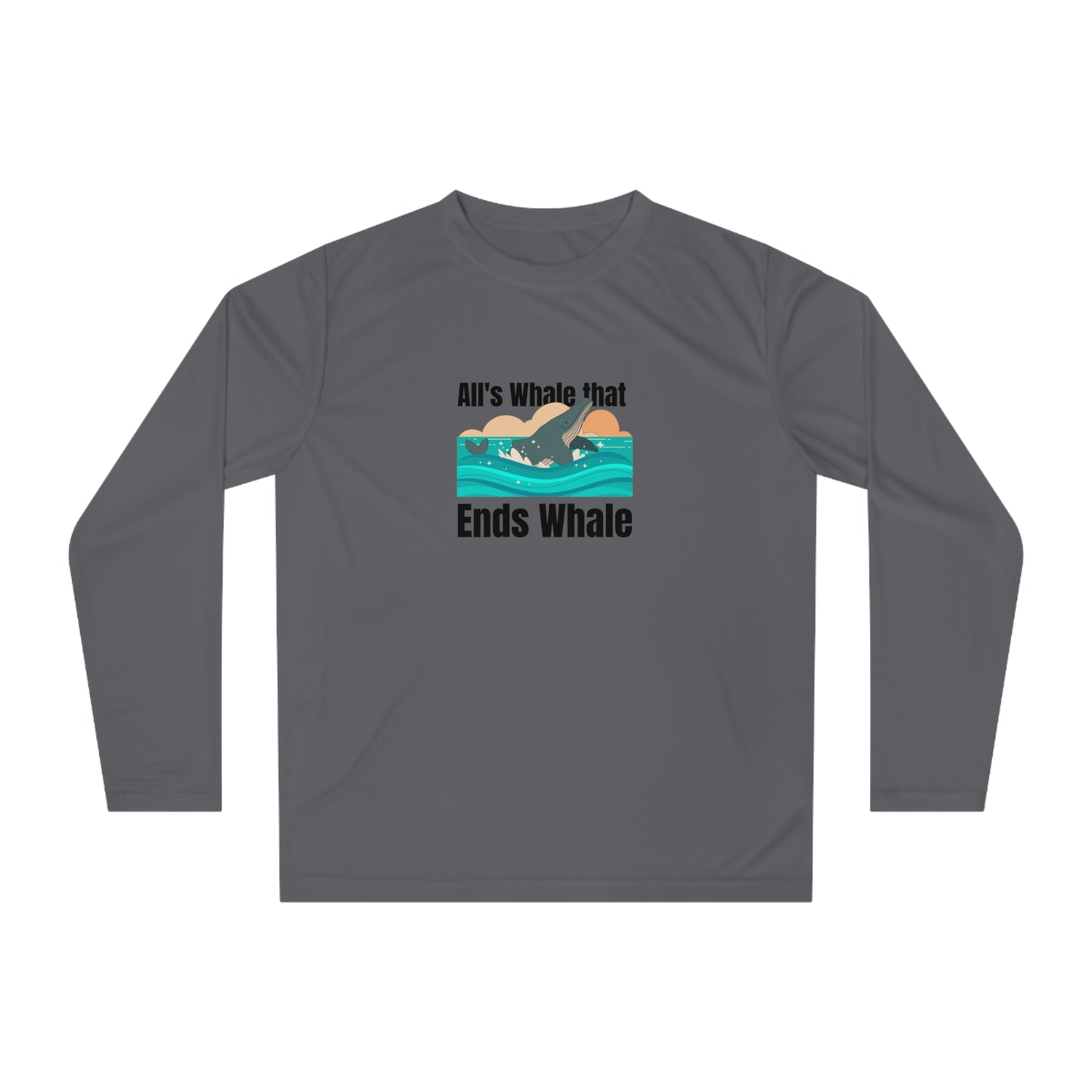 All's Whale That Ends Whale Long Sleeve Shirt