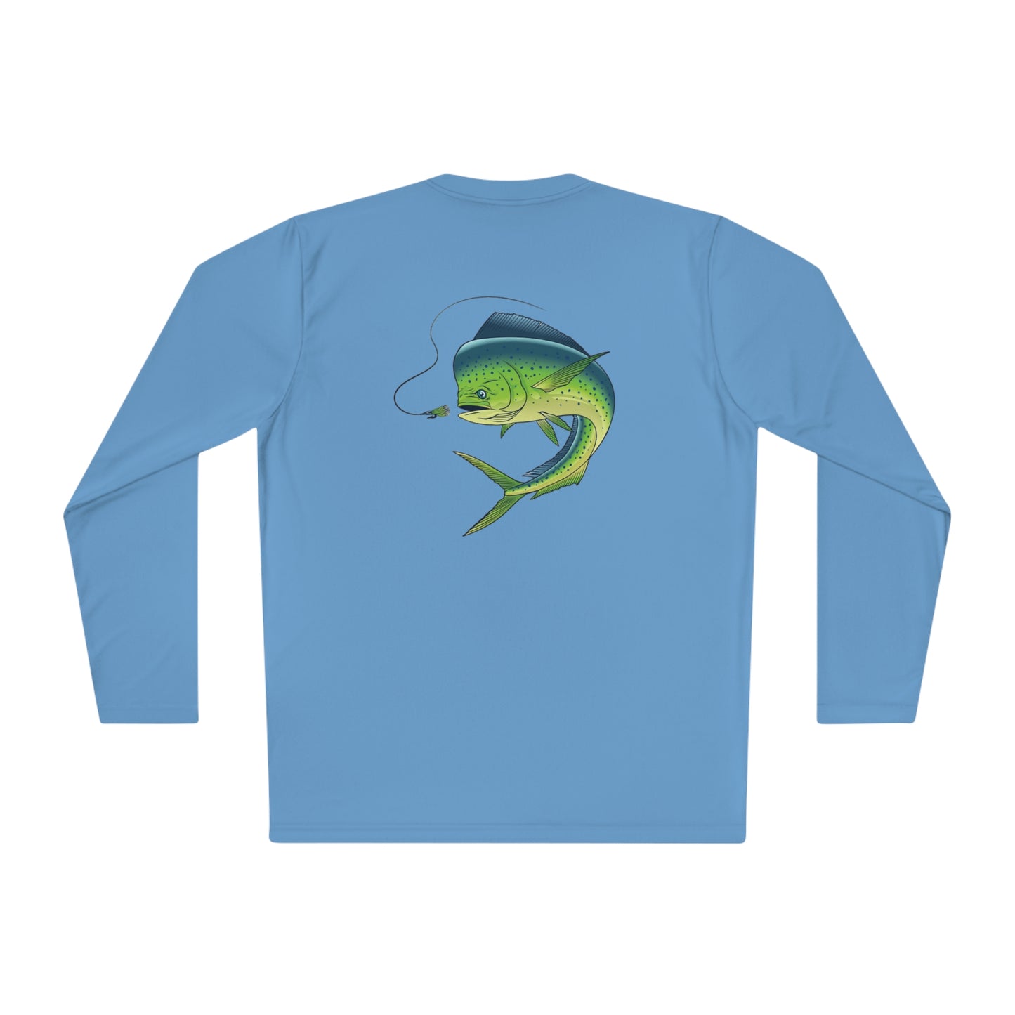 Cosmic Sunrise with Mahi Mahi Fishing Shirt