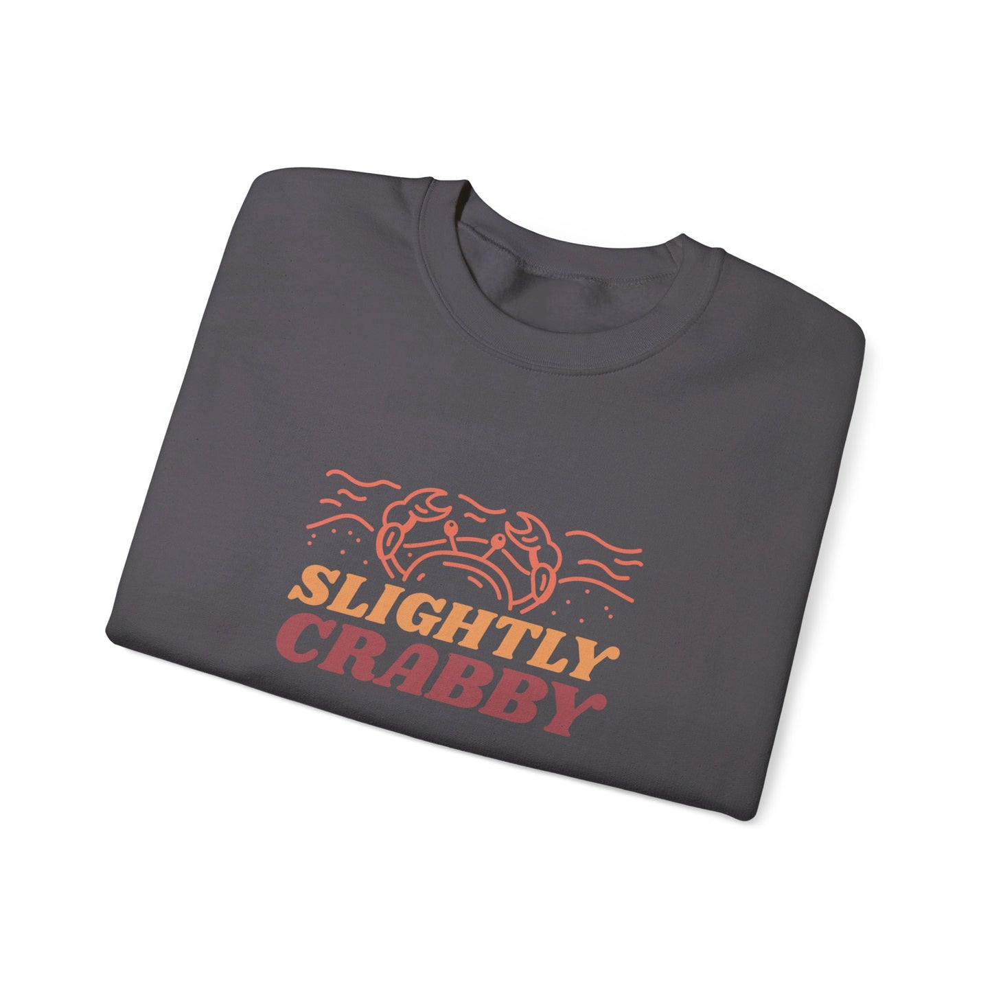 Slightly Crabby Crewneck Sweatshirt