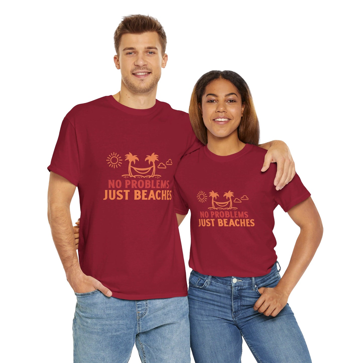 No Problems Just Beaches T Shirt