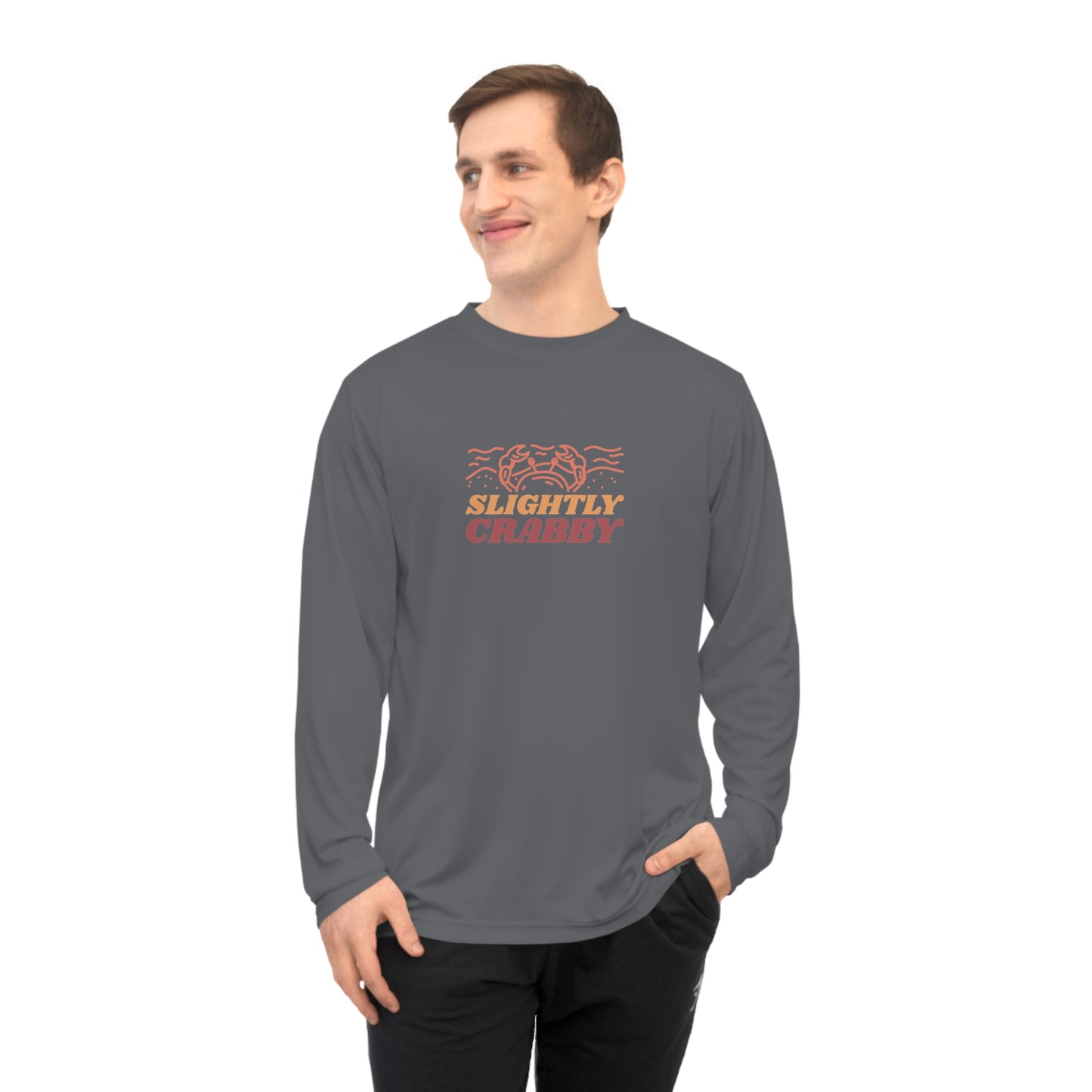 Sightly Crabby Performance Long Sleeve Shirt
