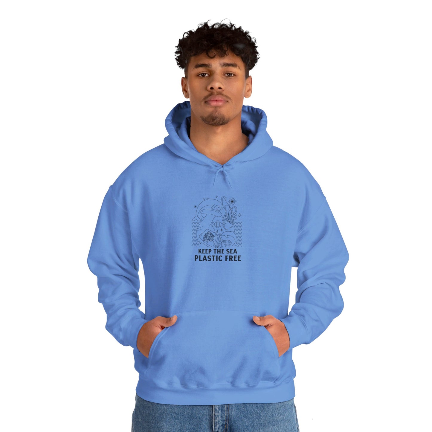 Keep The Sea Plastic Free Hooded Sweatshirt