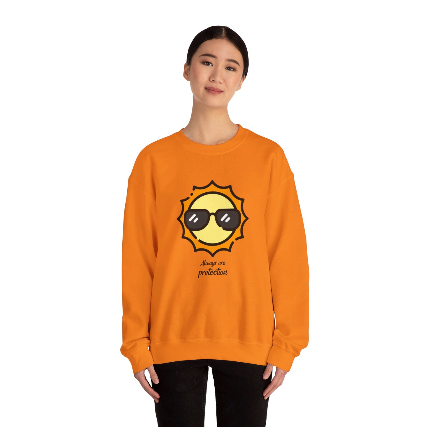 Always Use Protection Crewneck Sweatshirt