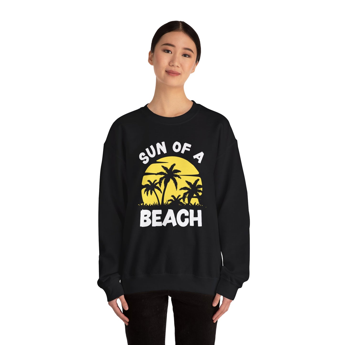 Sun of a Beach - Unisex Crewneck Sweatshirt