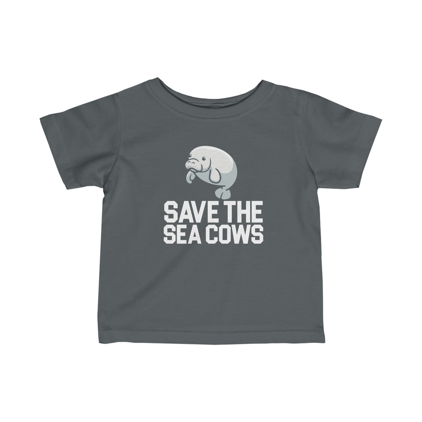 Save the Sea Cows (Manatees) Infant Tee Shirt