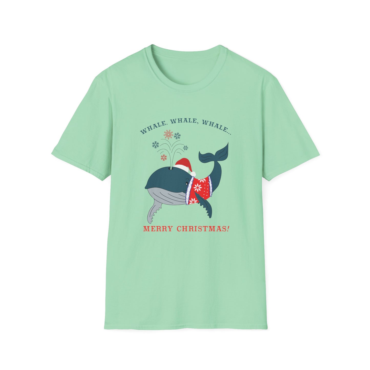 Whale Whale, Merry Christmas T-Shirt - Festive and Fun Holiday Wear