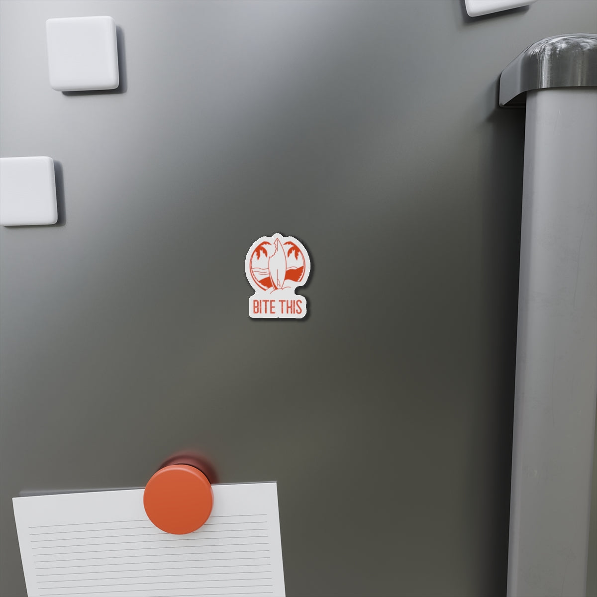 Bite this Die-Cut Magnets