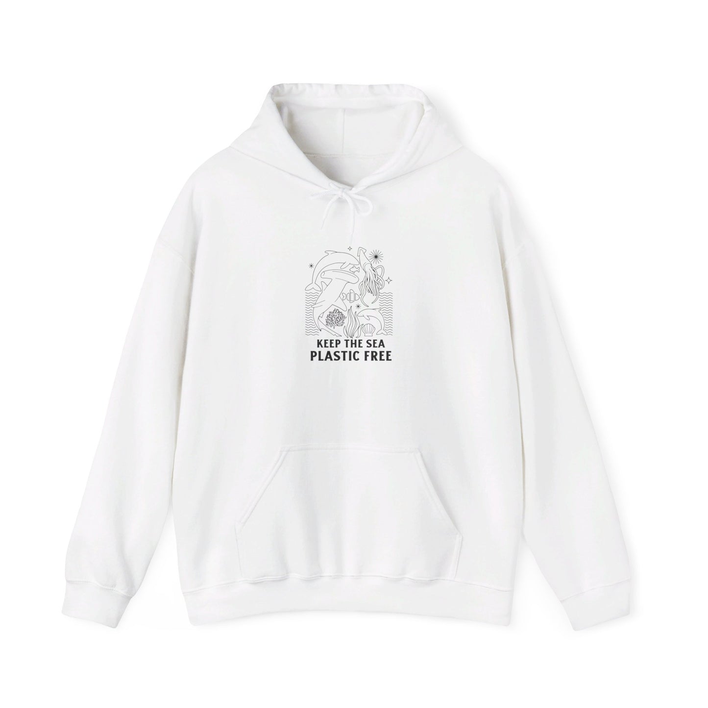 Keep The Sea Plastic Free Hooded Sweatshirt