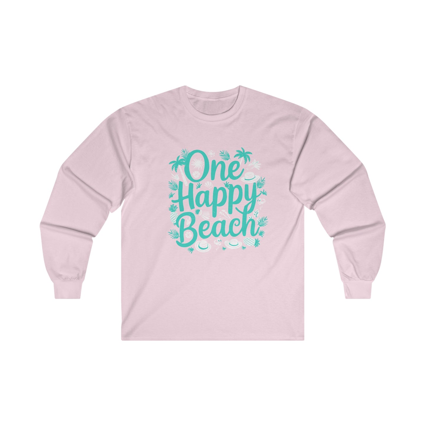 One Happy Beach - Unisex Long Sleeve Tee