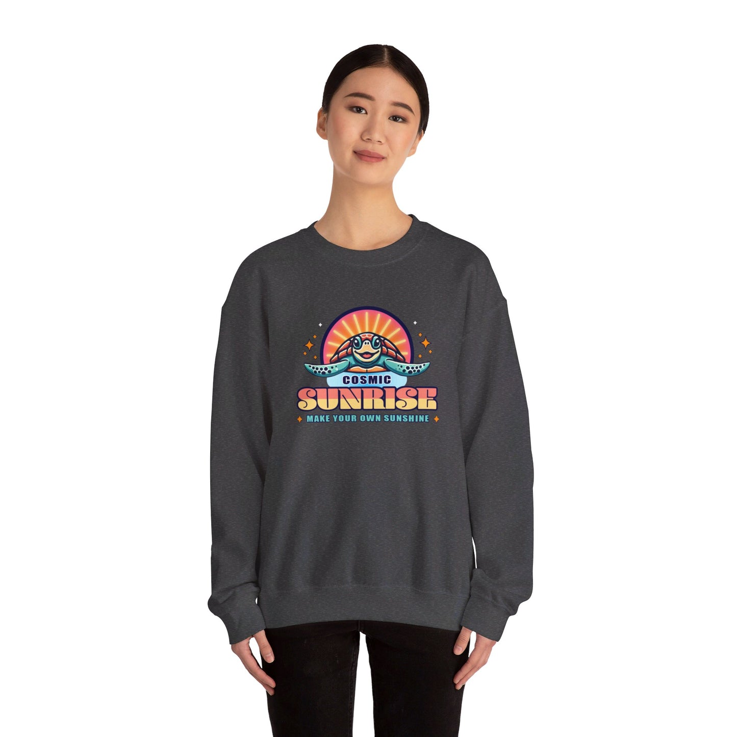 Cosmic Sunrise Apparel Crewneck Sweatshirt