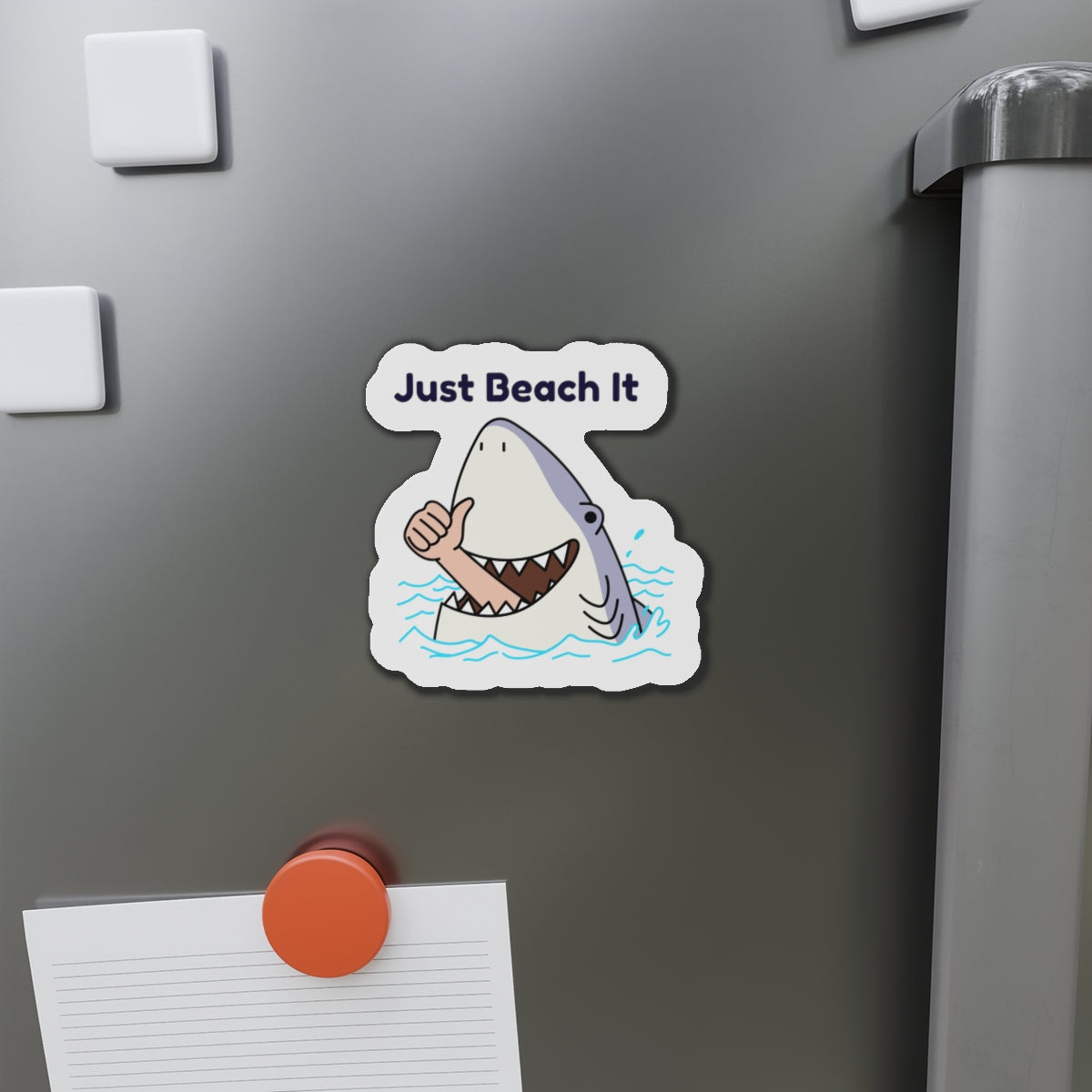 Just Beach It Die-Cut Magnets