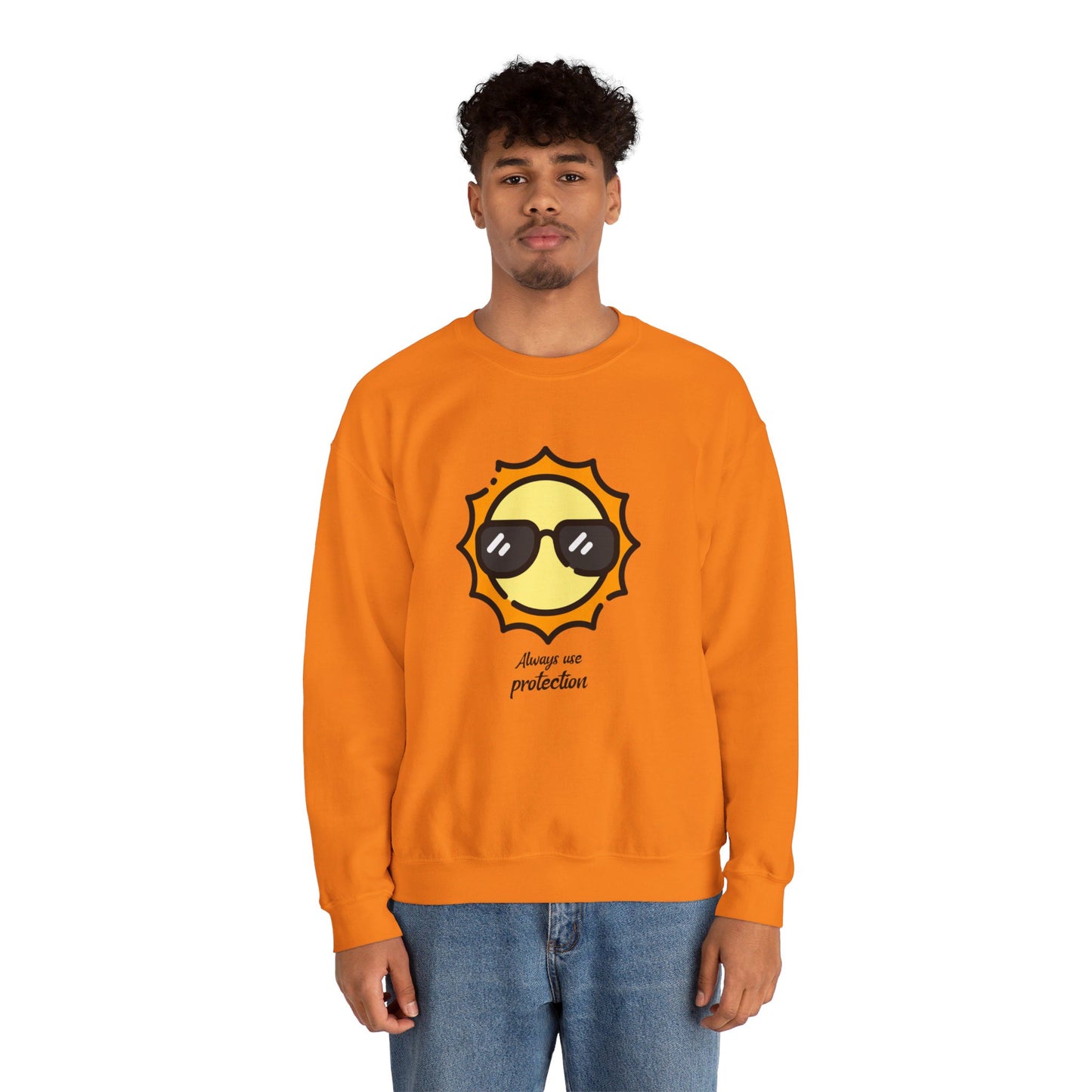Always Use Protection Crewneck Sweatshirt