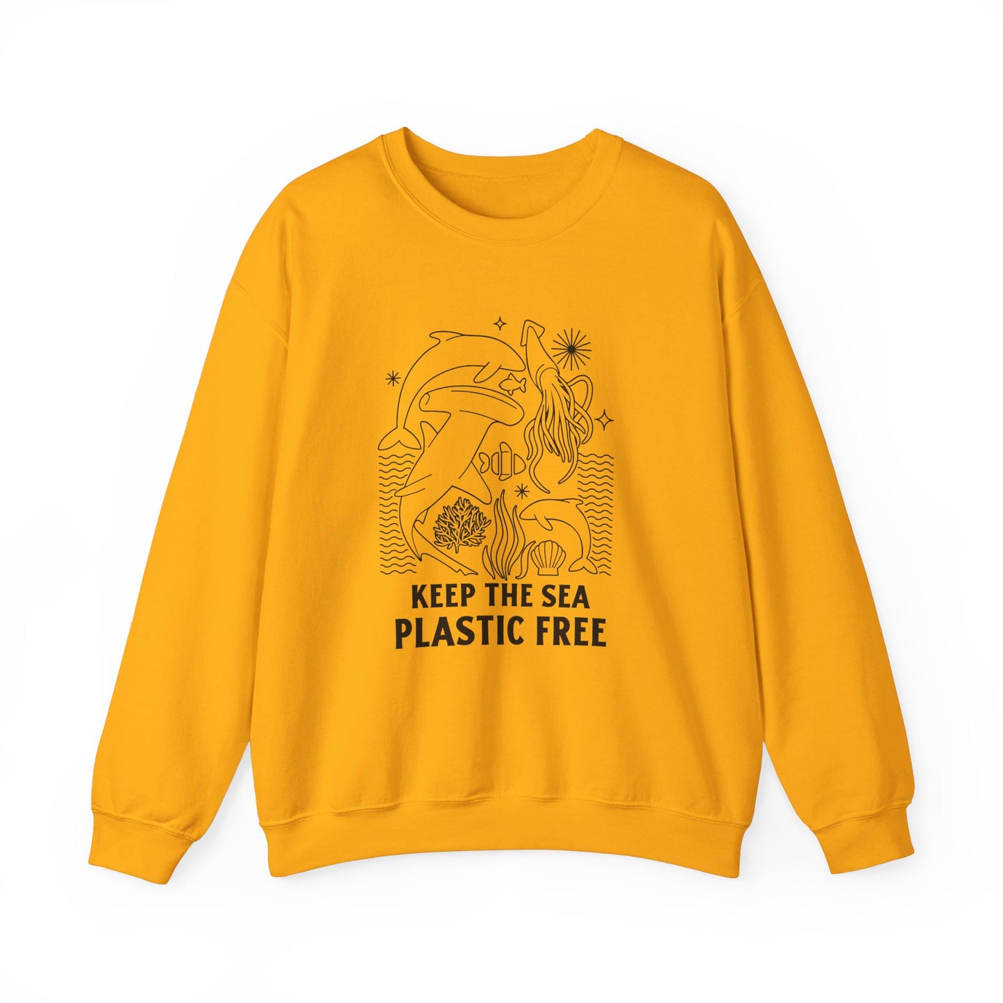 Keep the Sea Plastic Free Crewneck Sweatshirt