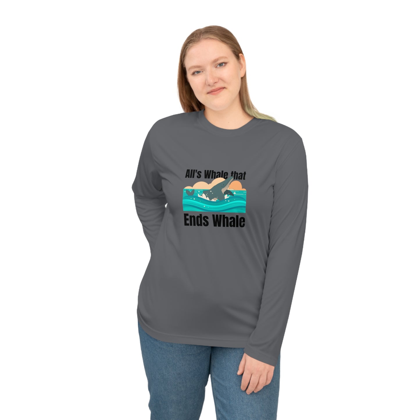 All's Whale That Ends Whale Long Sleeve Shirt