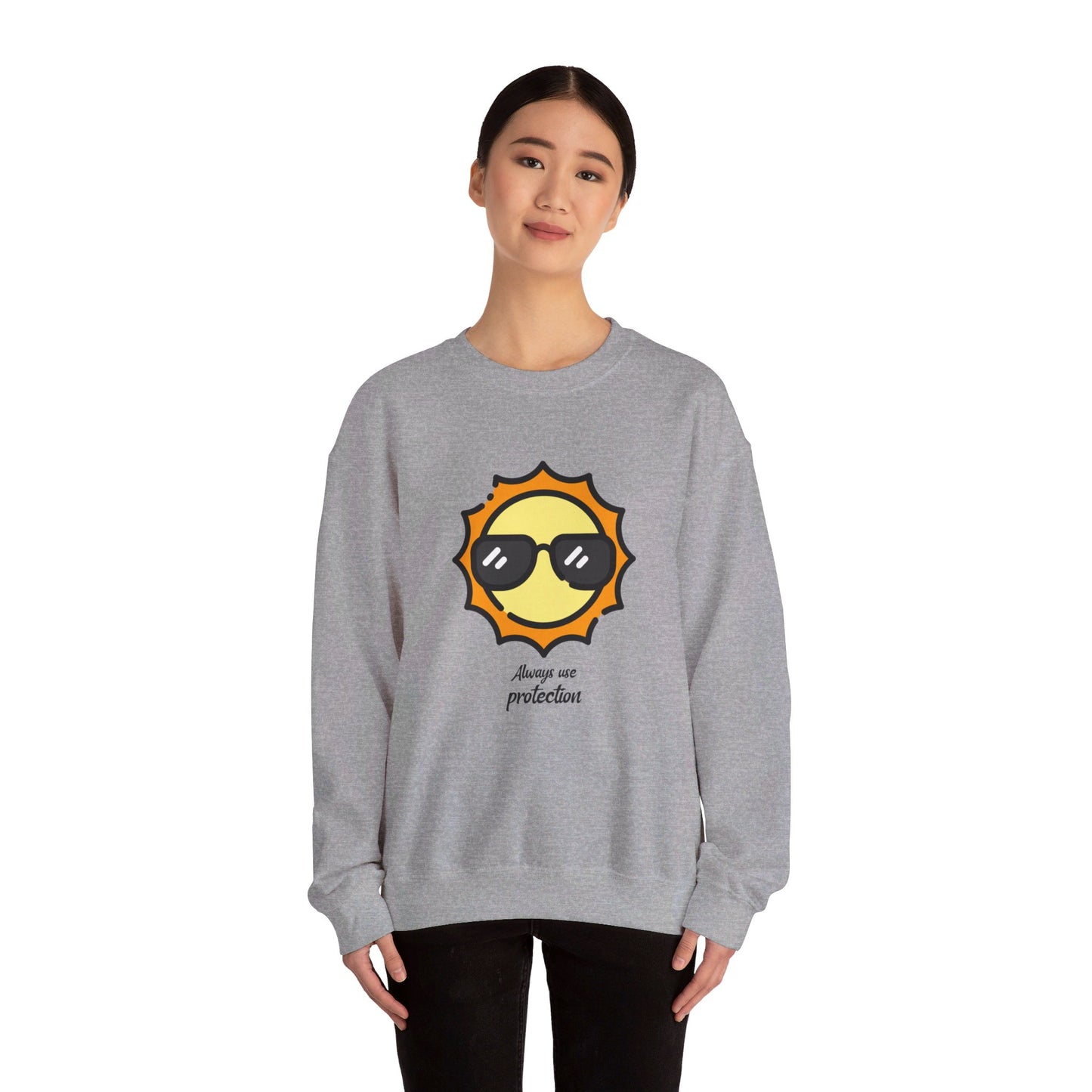 Always Use Protection Crewneck Sweatshirt