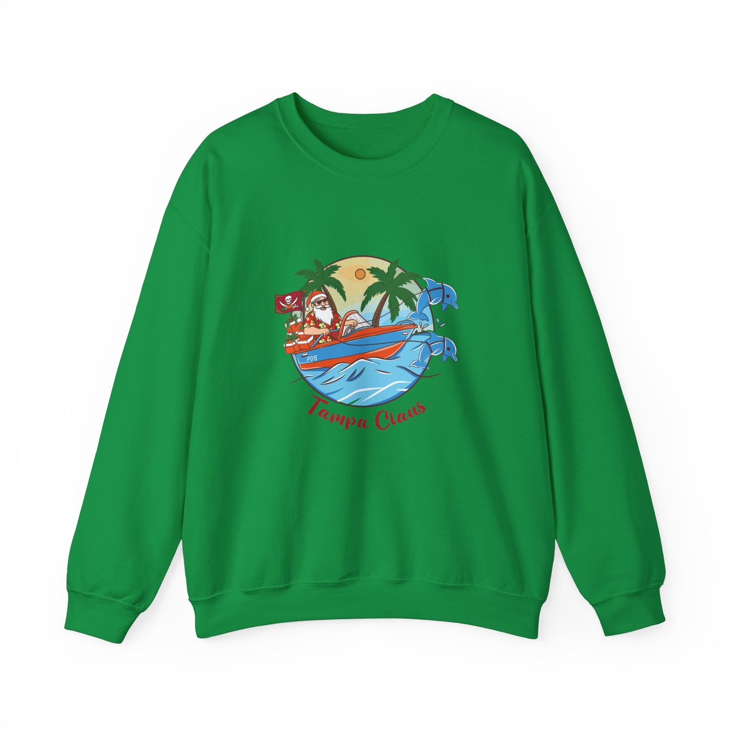 Unisex Crewneck Sweatshirt - Tampa Claus Design