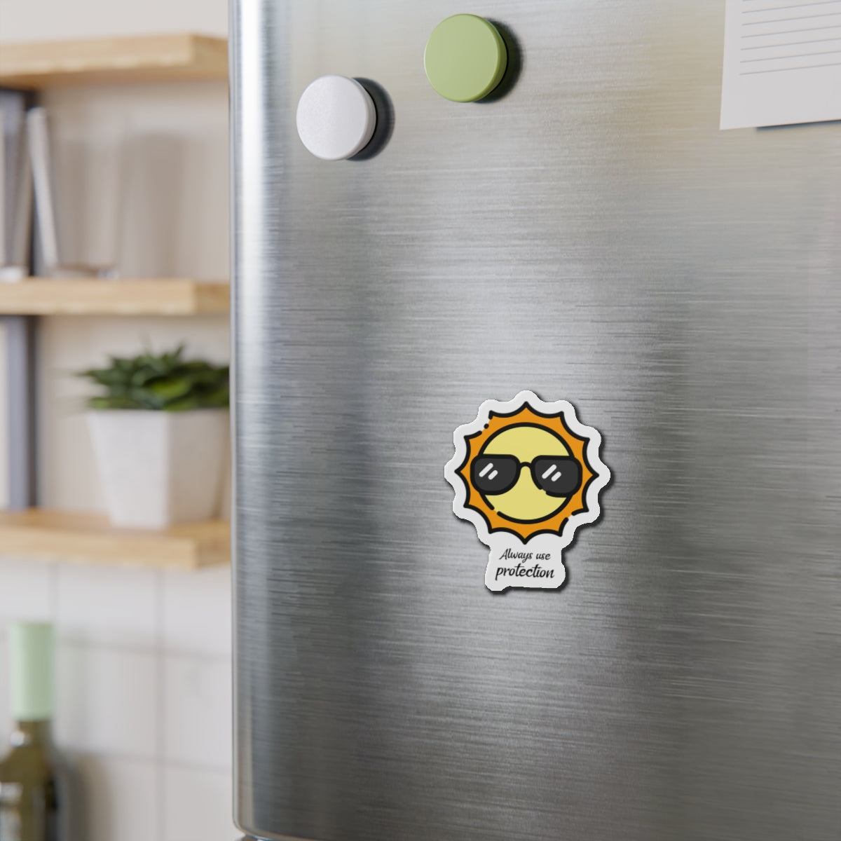 Always Use Protection Die-Cut Magnets