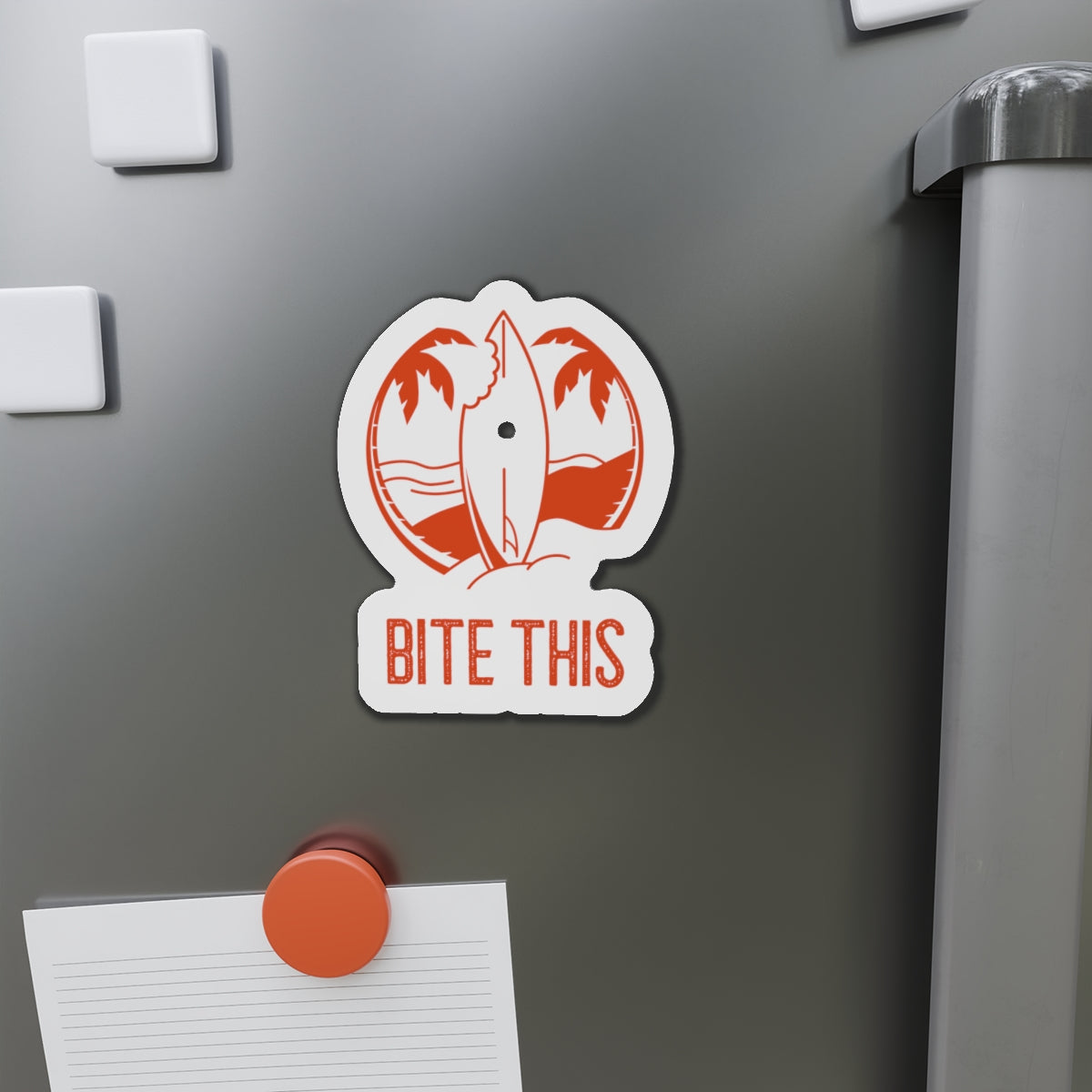 Bite this Die-Cut Magnets