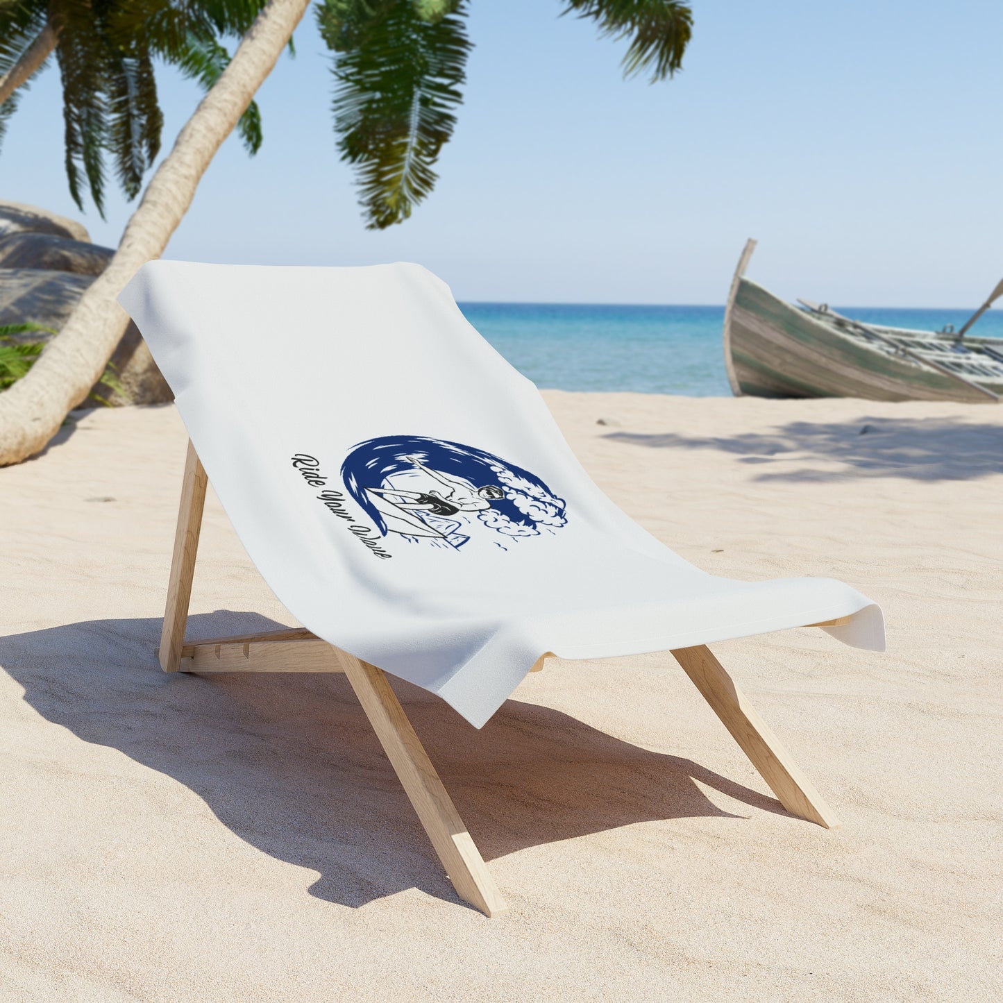 Ride Your Wave Beach Towel
