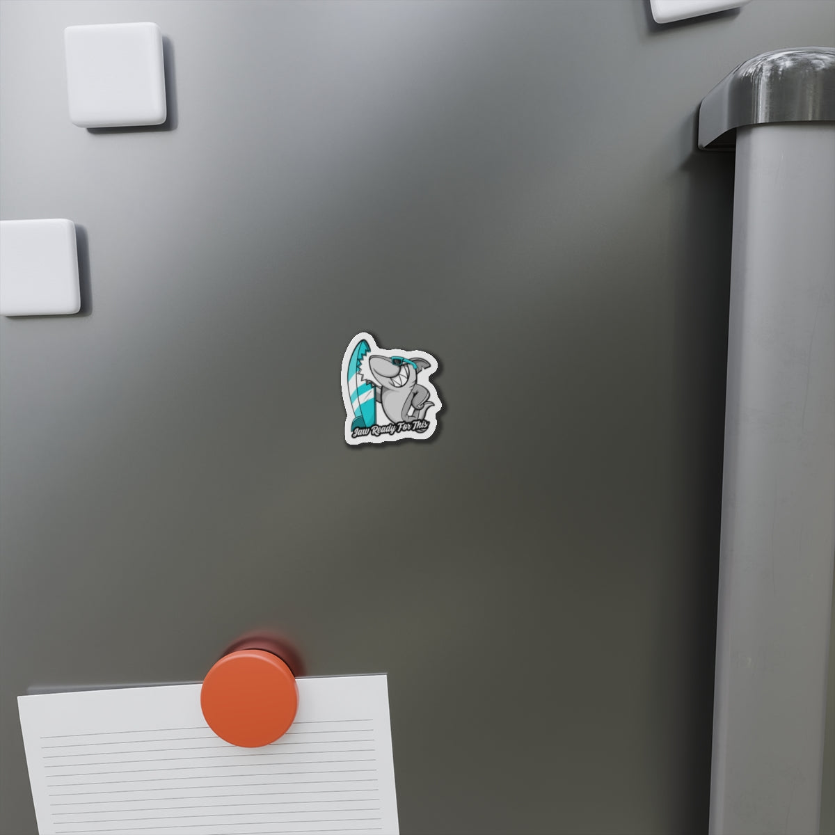Jaw Ready for this Die-Cut Magnets