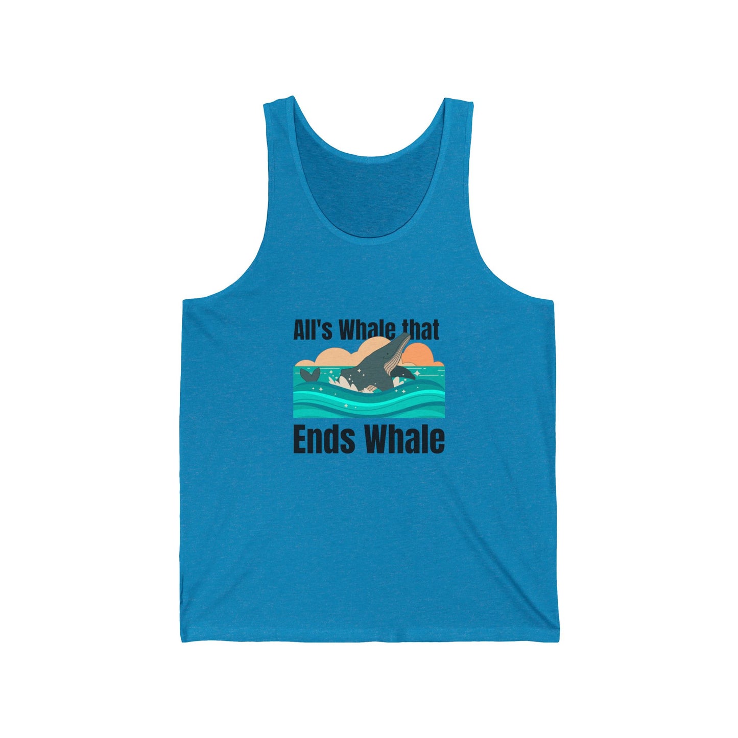 All's Whale That Ends Whale Jersey Tank