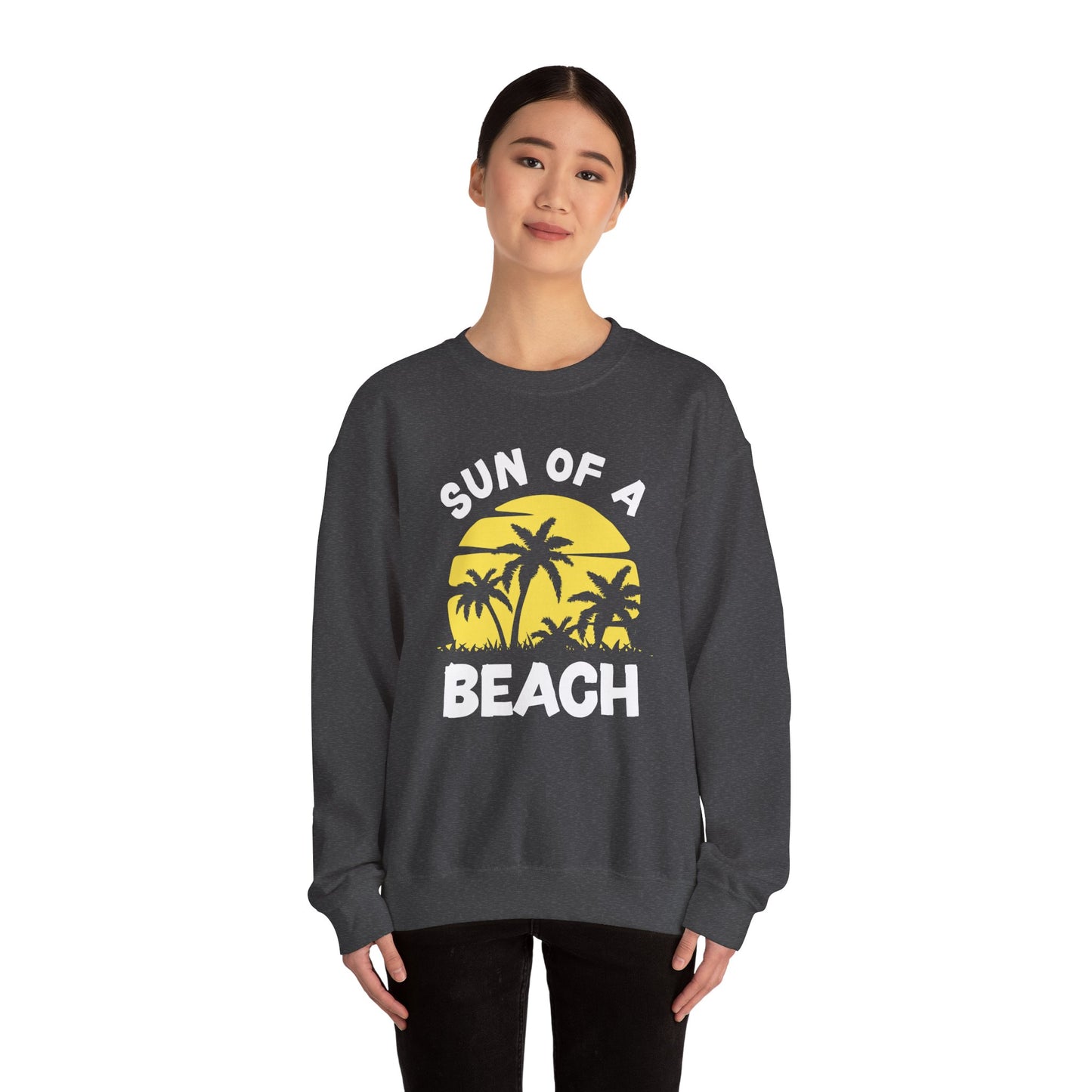 Sun of a Beach - Unisex Crewneck Sweatshirt