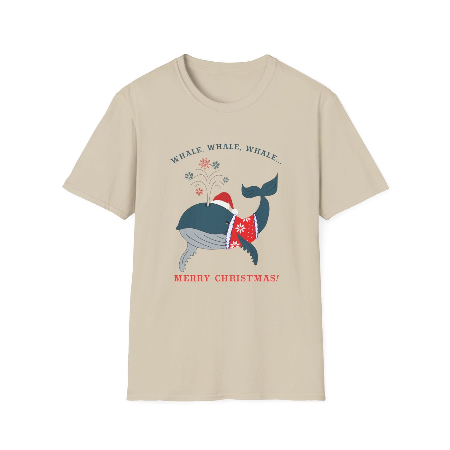 Whale Whale, Merry Christmas T-Shirt - Festive and Fun Holiday Wear