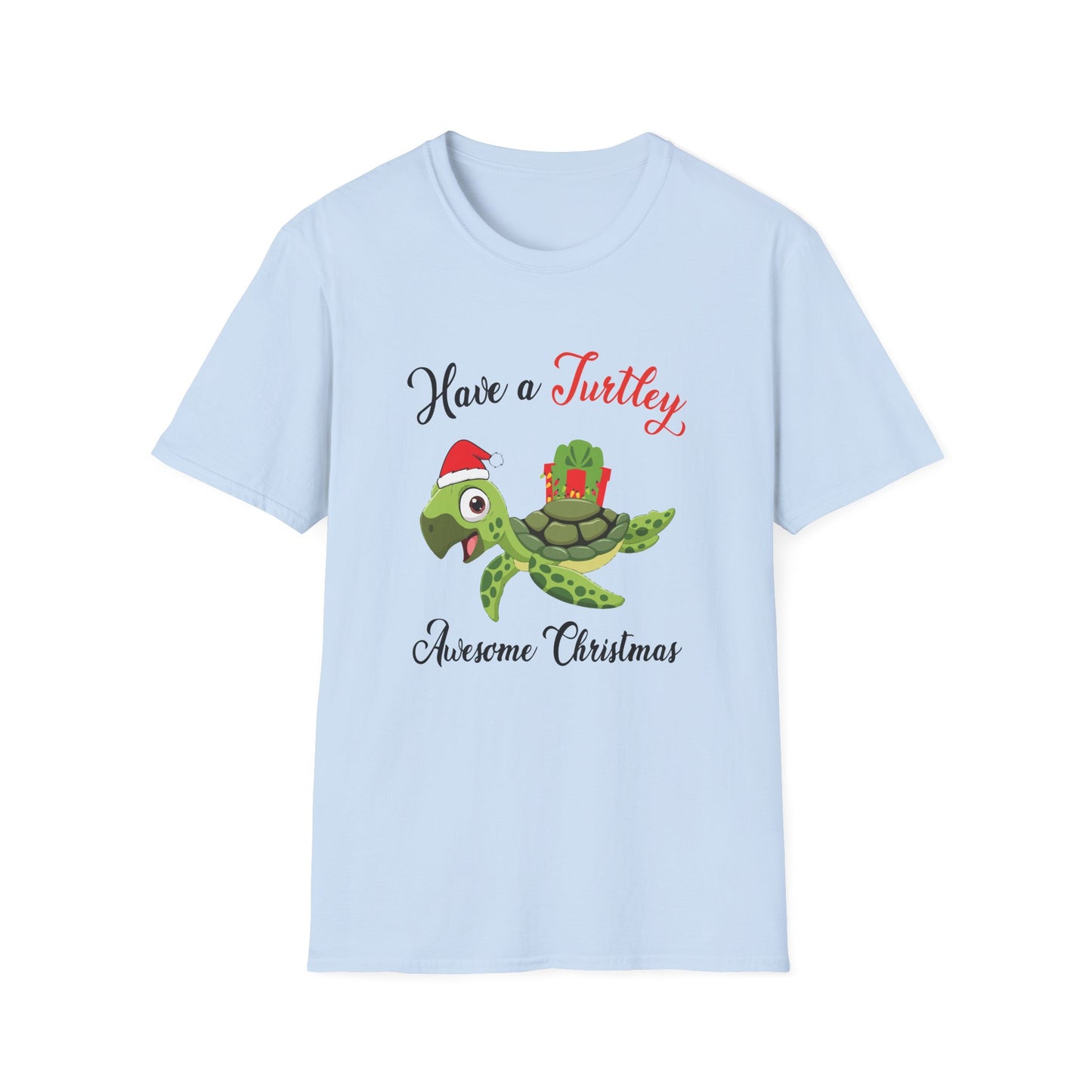 Have a Turtley Awesome Christmas T-Shirt - Festive and Fun Holiday Wear