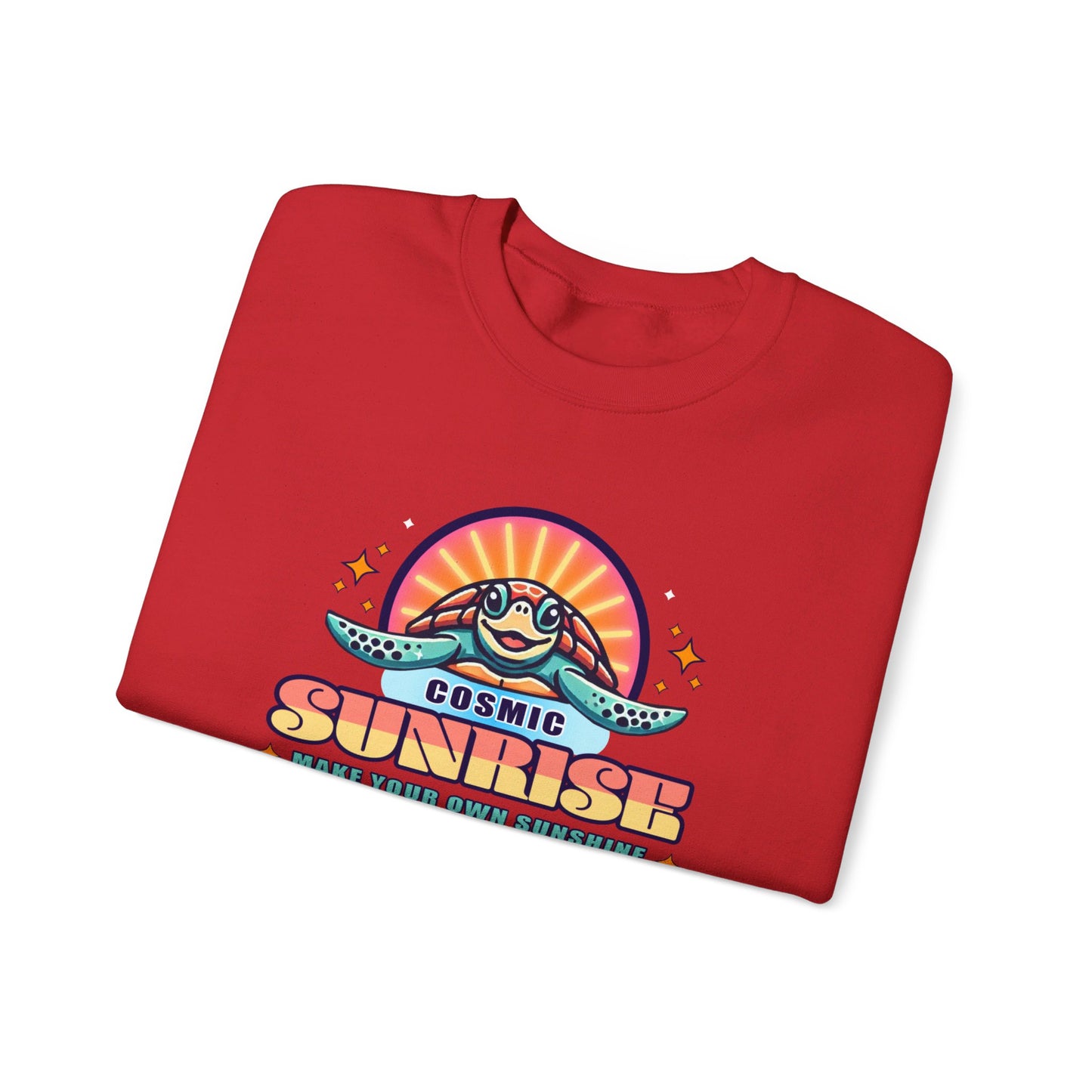 Cosmic Sunrise Apparel Crewneck Sweatshirt