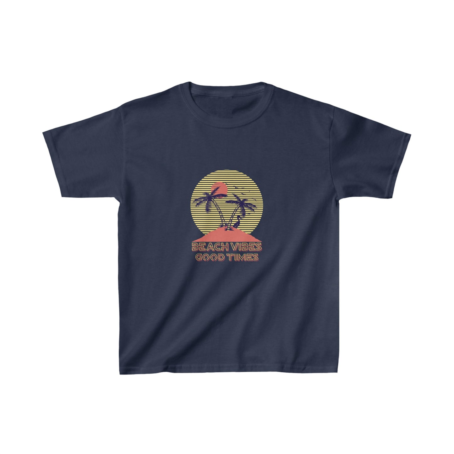 Beach Vibes Good Times Kids T-Shirt