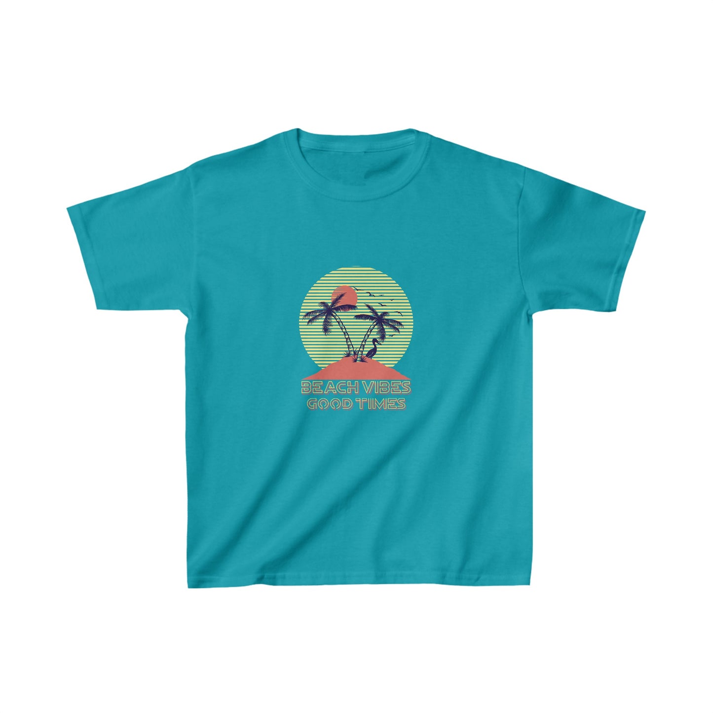 Beach Vibes Good Times Kids T-Shirt