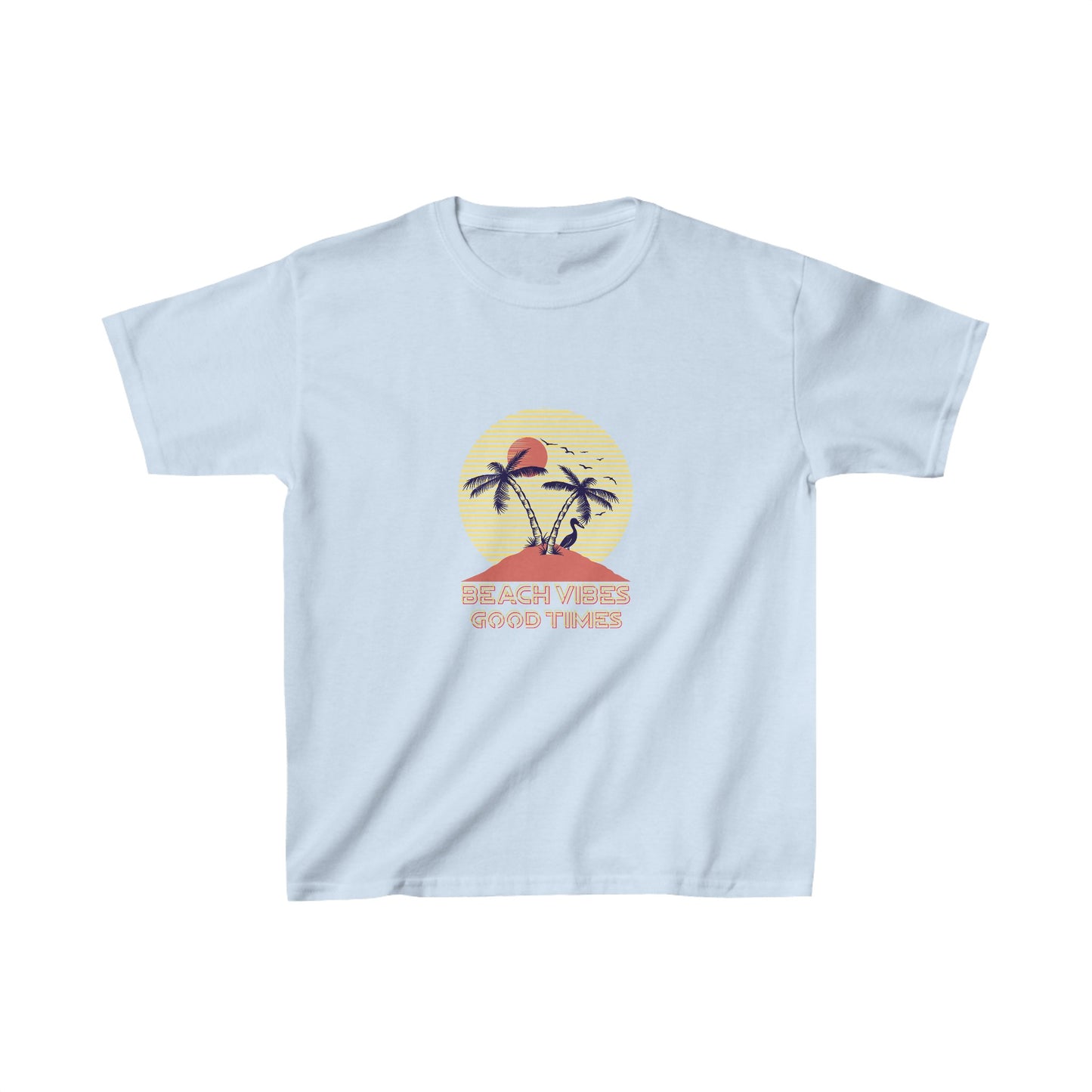Beach Vibes Good Times Kids T-Shirt