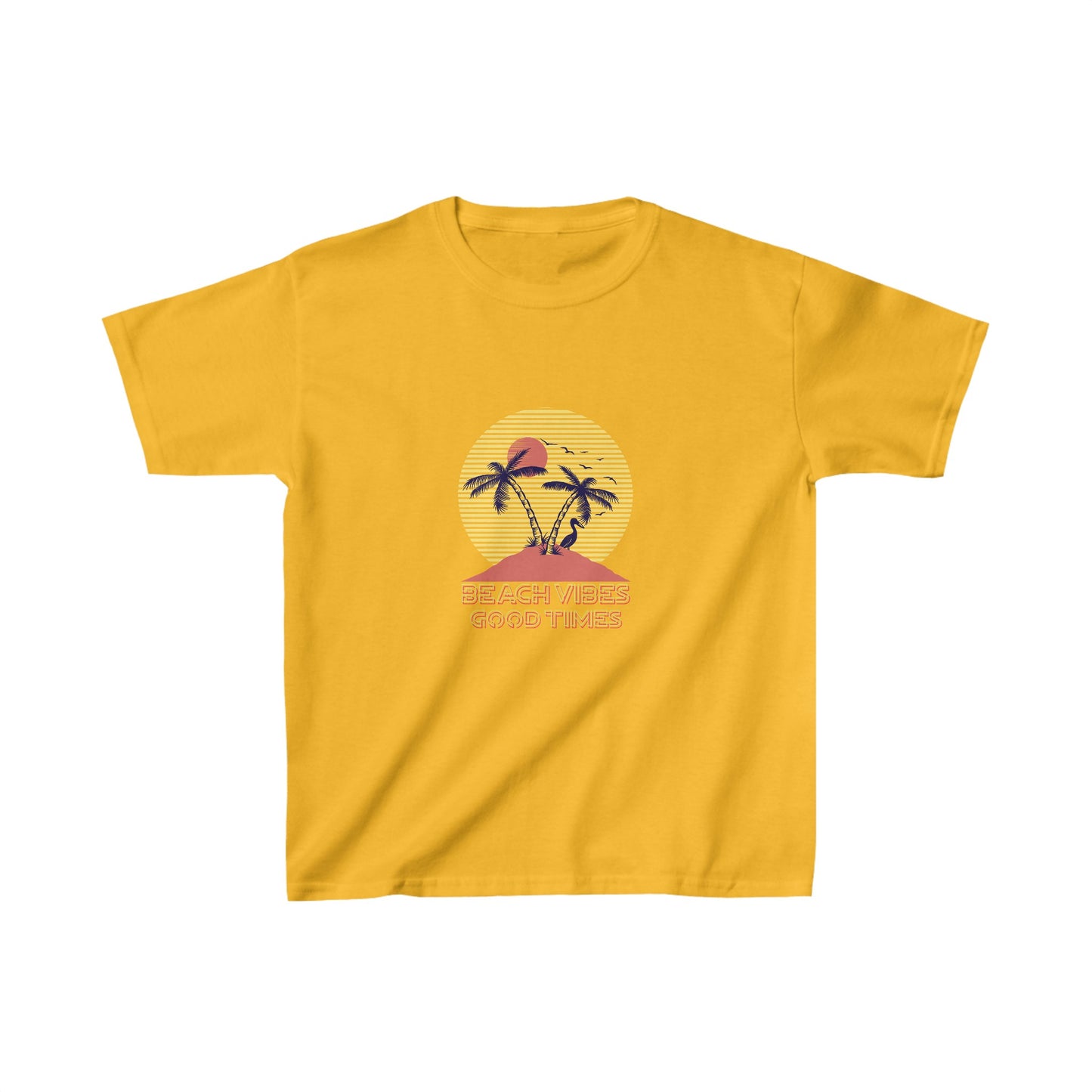 Beach Vibes Good Times Kids T-Shirt