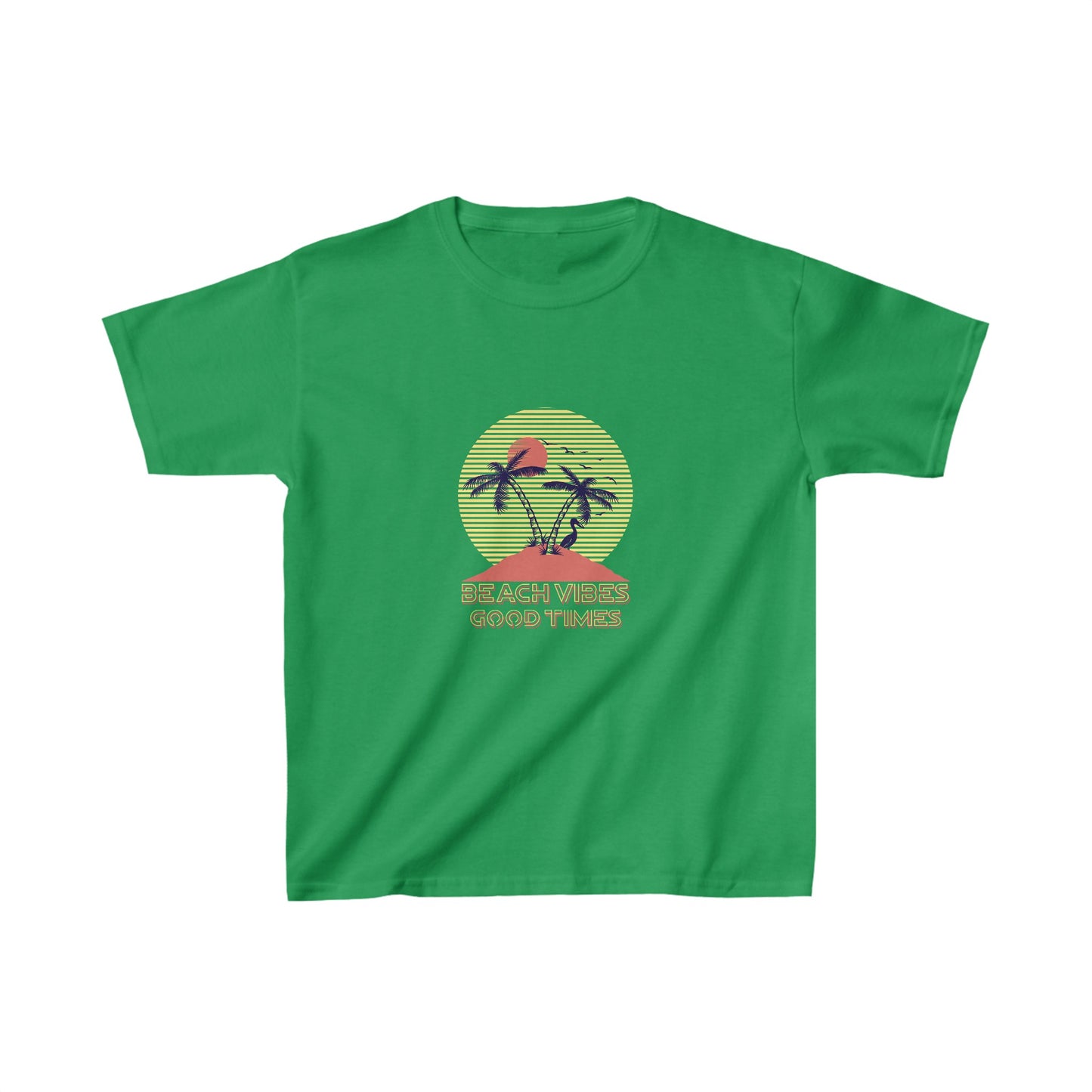 Beach Vibes Good Times Kids T-Shirt