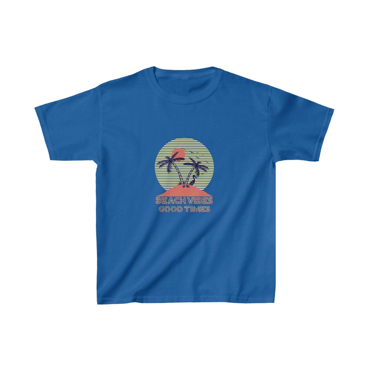 Beach Vibes Good Times Kids T-Shirt