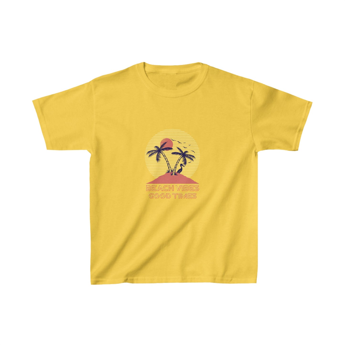 Beach Vibes Good Times Kids T-Shirt