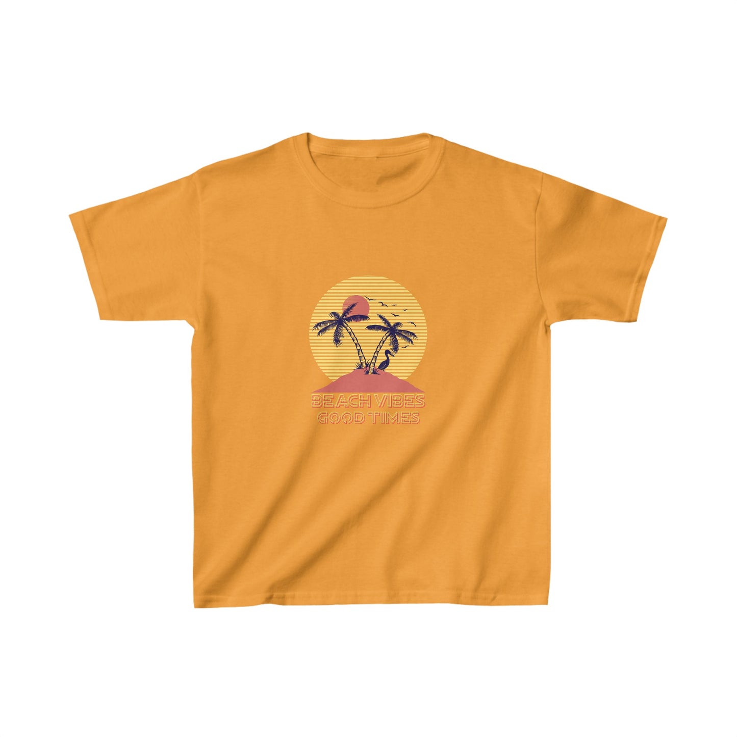 Beach Vibes Good Times Kids T-Shirt