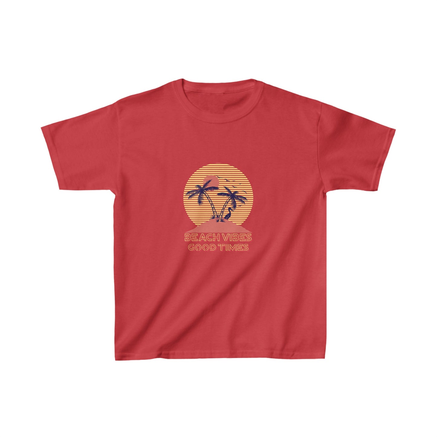 Beach Vibes Good Times Kids T-Shirt