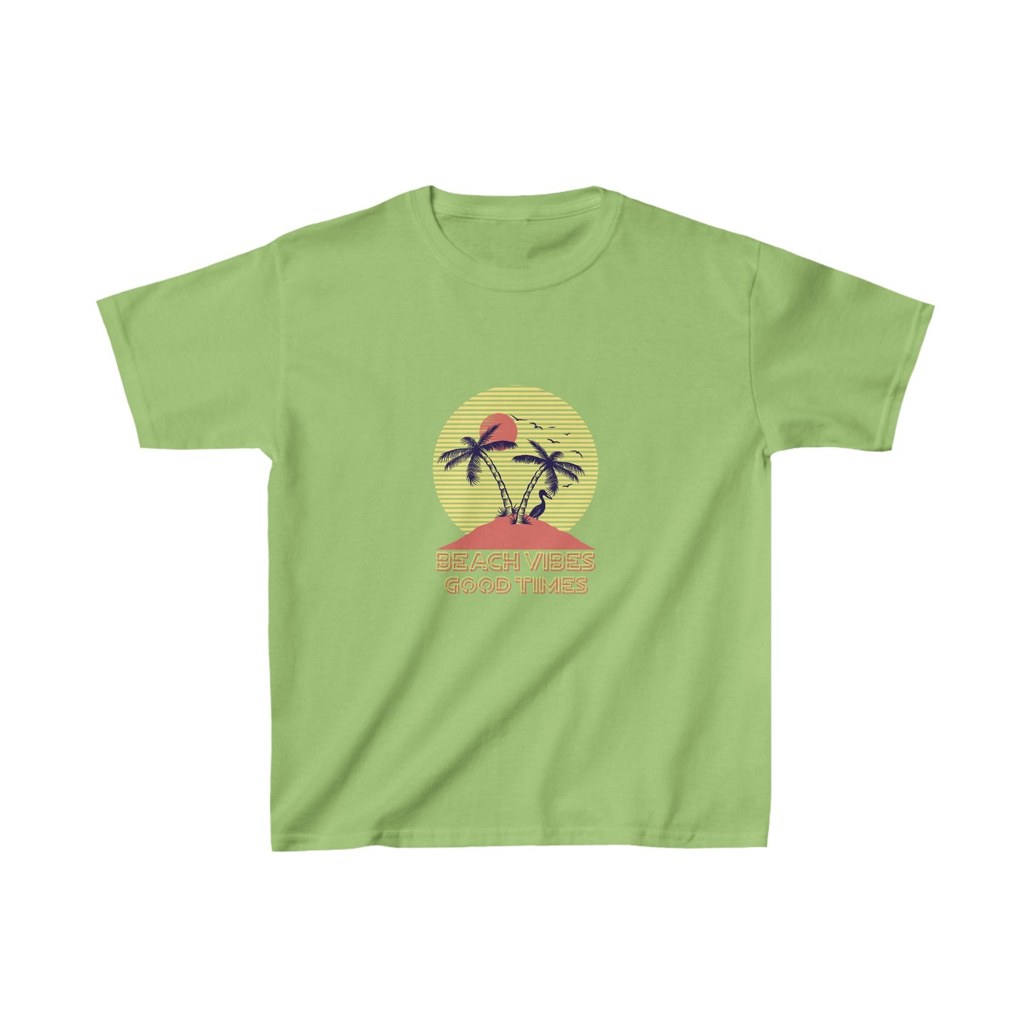 Beach Vibes Good Times Kids T-Shirt