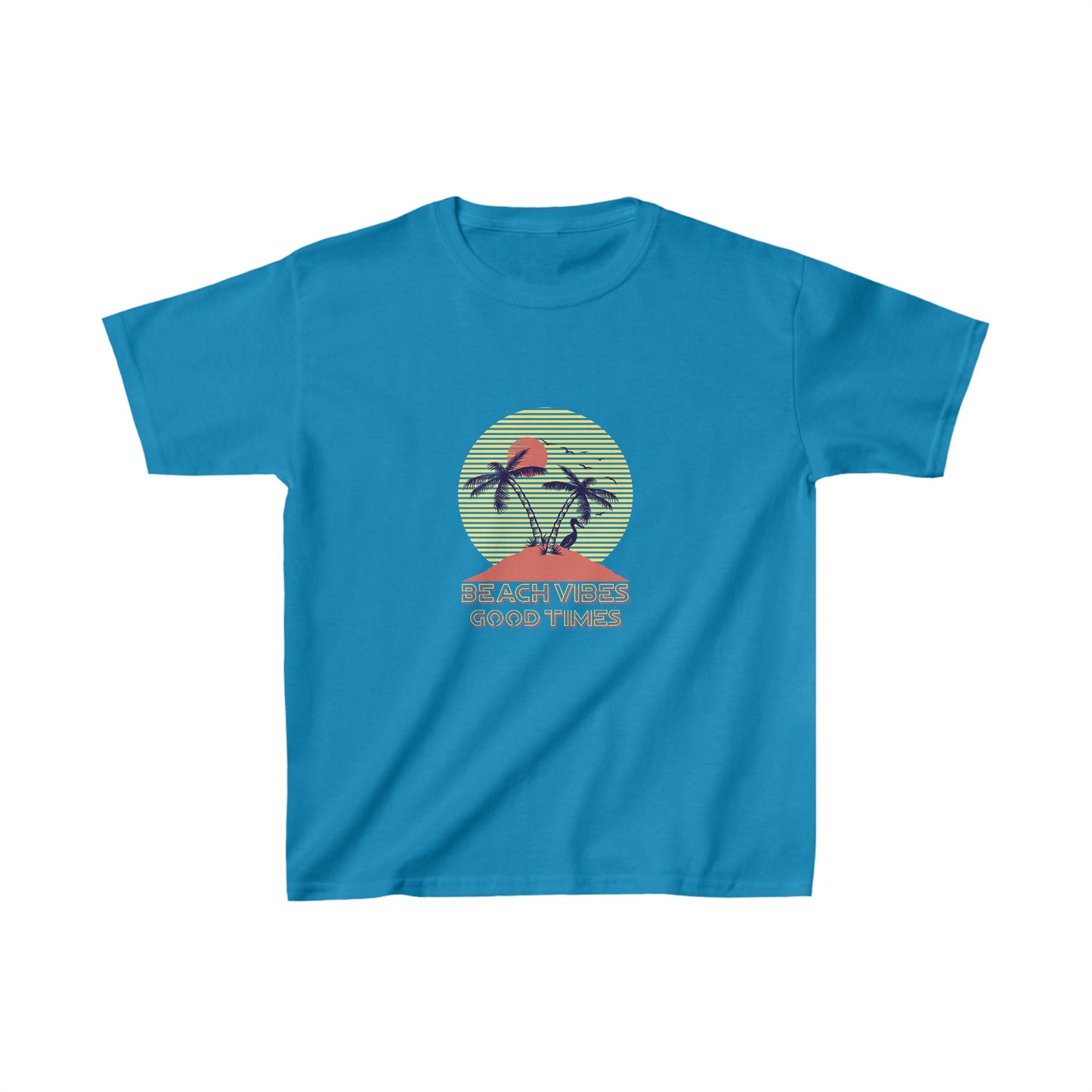 Beach Vibes Good Times Kids T-Shirt