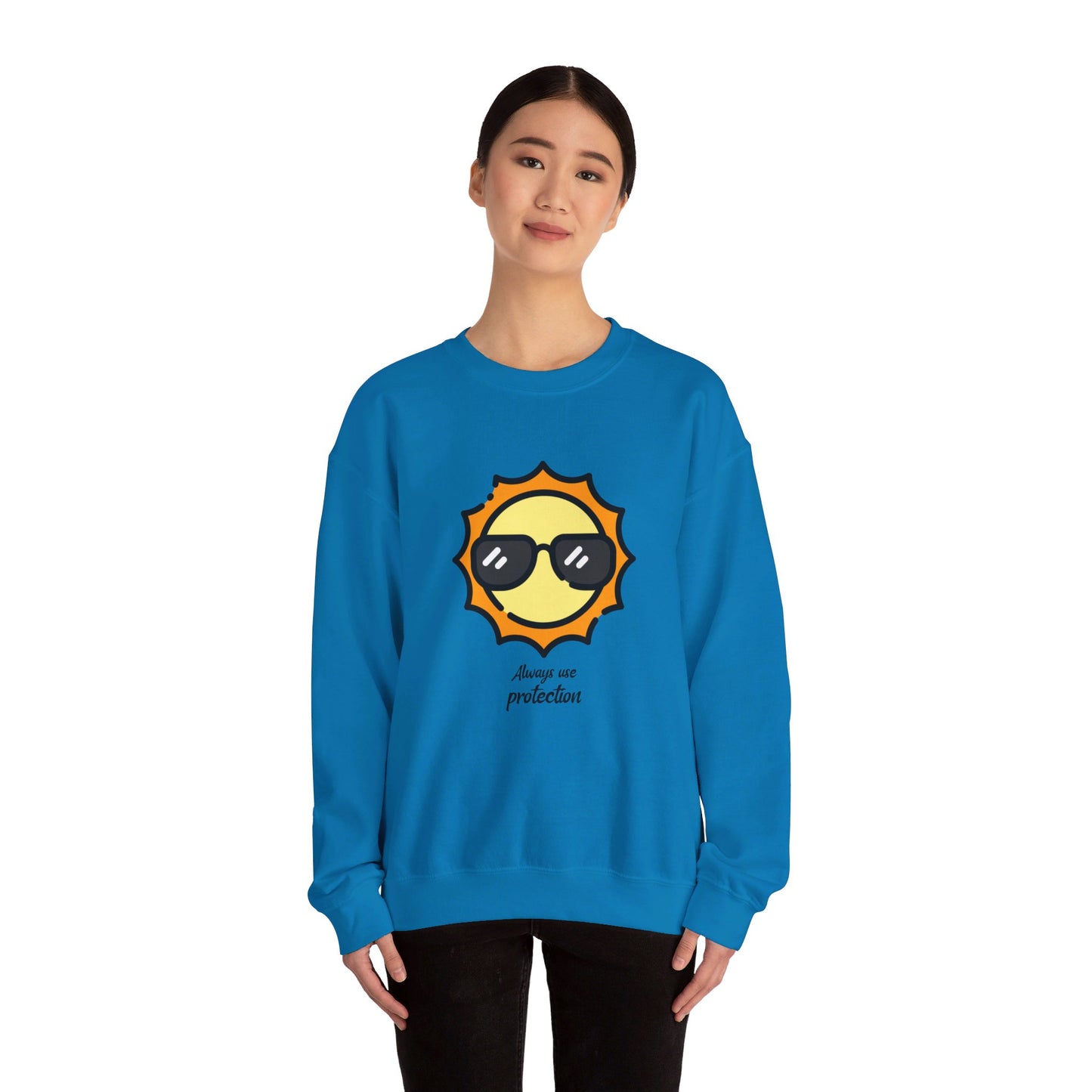Always Use Protection Crewneck Sweatshirt