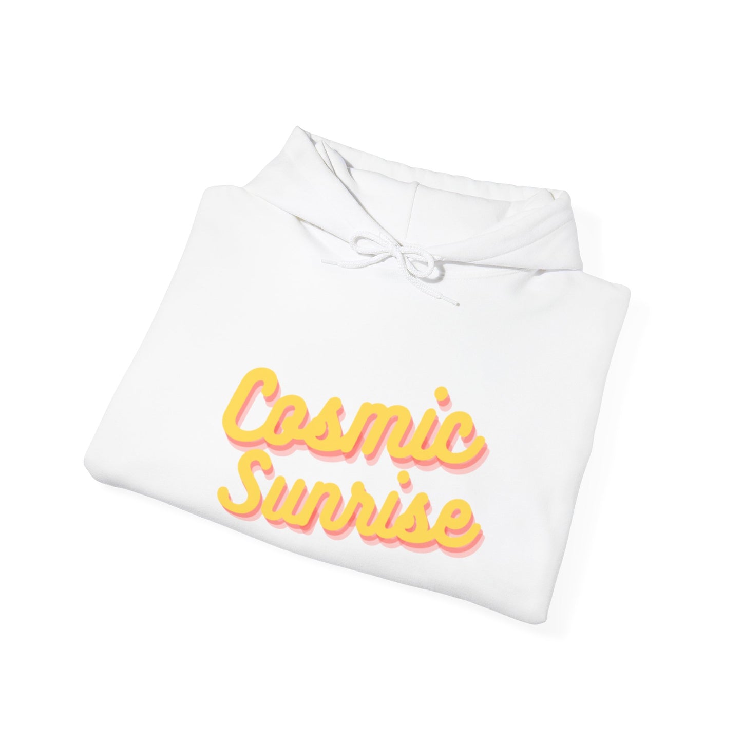 Cosmic Sunrise Hooded Sweatshirt