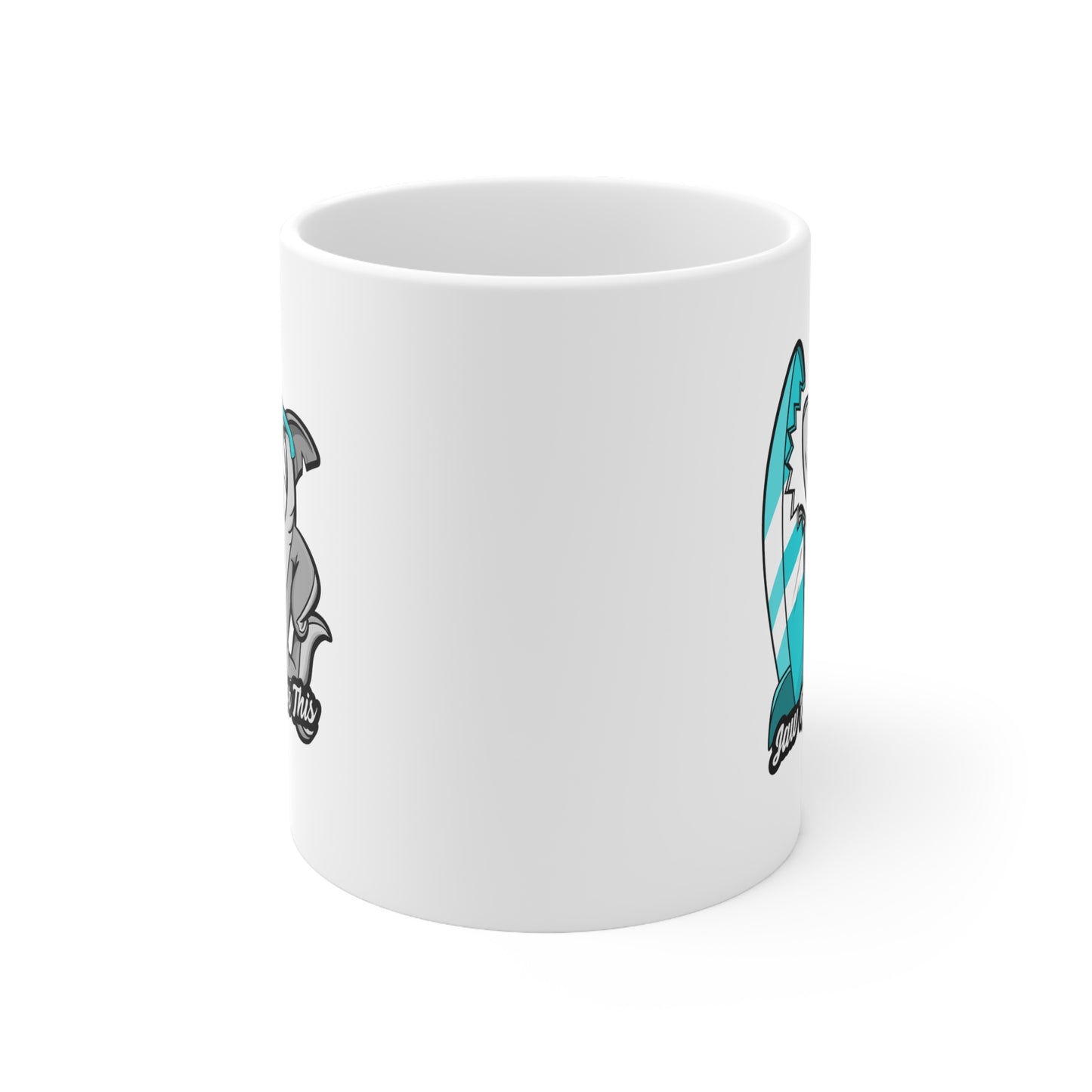 Jaw Ready for this Ceramic Mug, 11oz