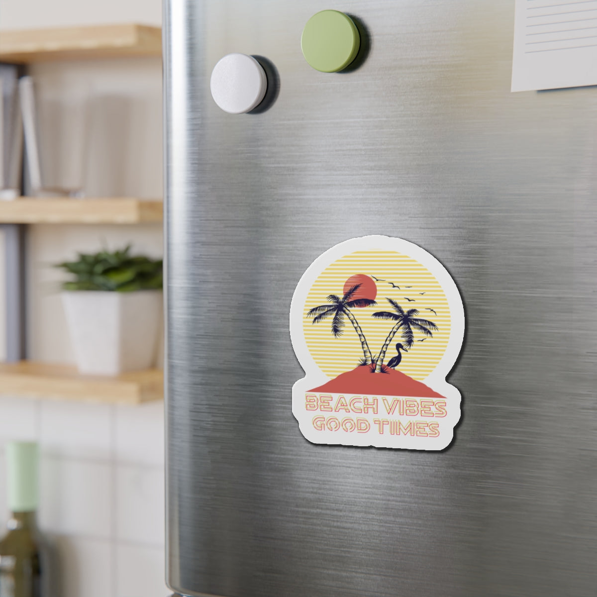 Beach Vibes Good Times Magnets