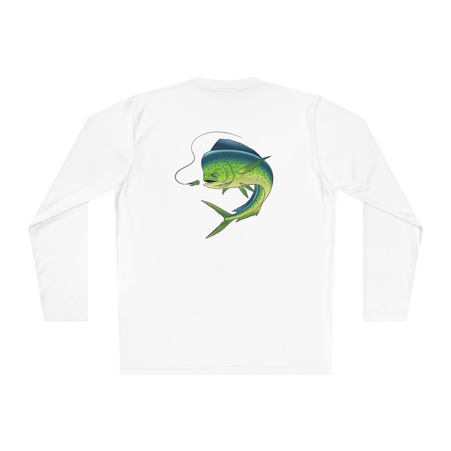 Cosmic Sunrise with Mahi Mahi Fishing Shirt