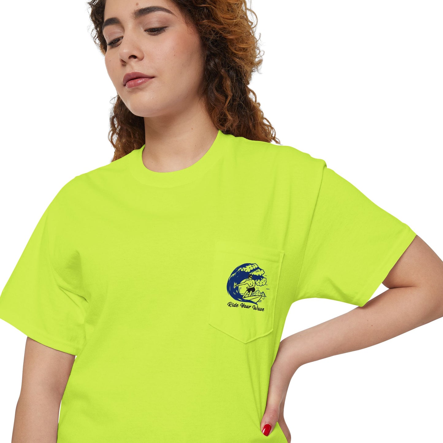 Ride Your Wave Pocket Tee