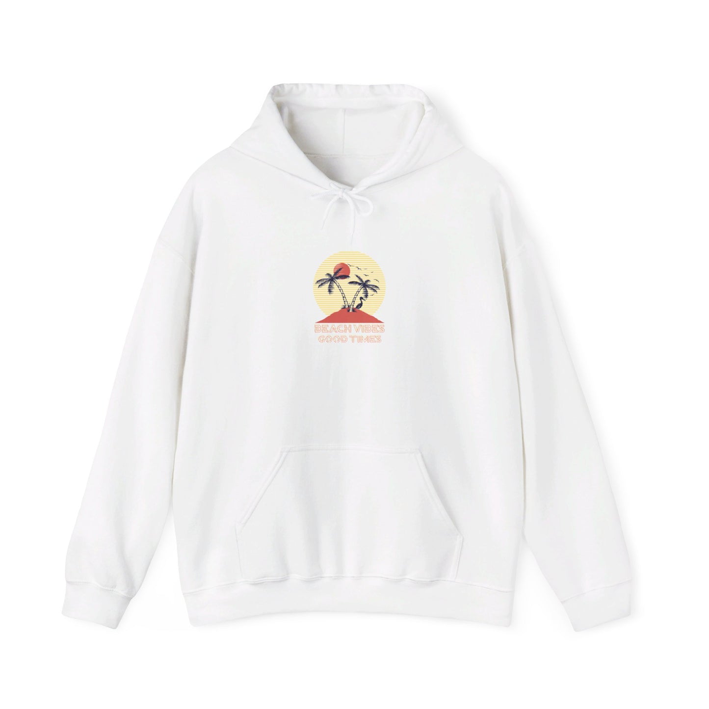 Beach Vibes Good Times Hooded Sweatshirt