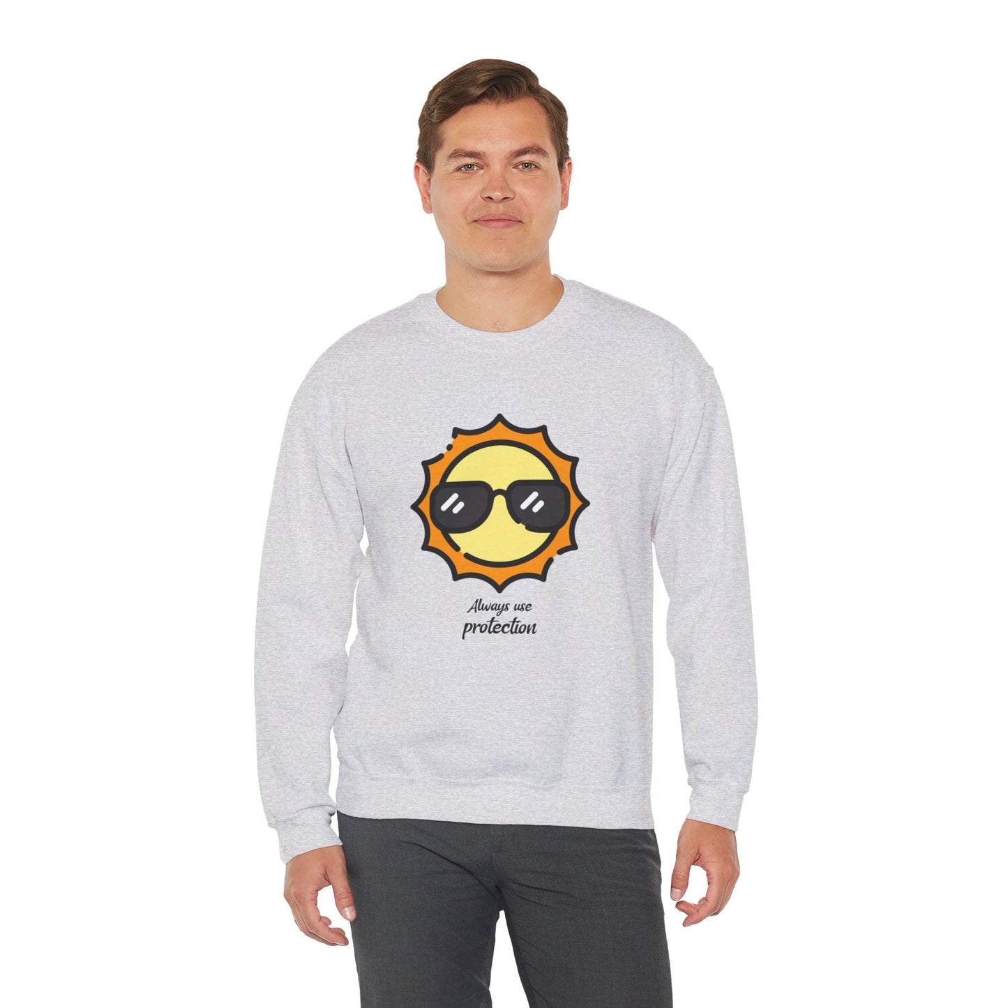 Always Use Protection Crewneck Sweatshirt