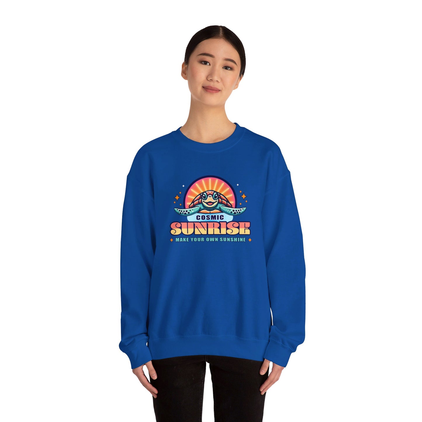 Cosmic Sunrise Apparel Crewneck Sweatshirt